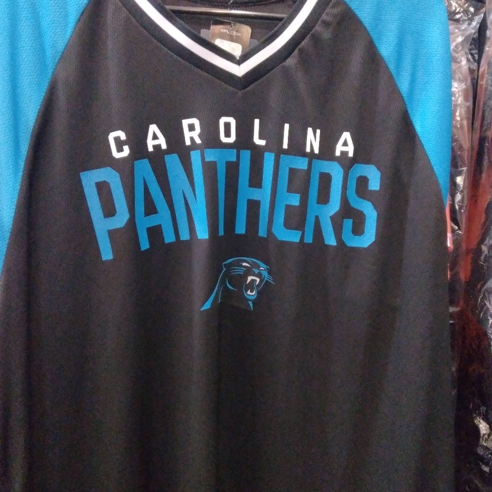 Carolina Panthers Black and Blue Jersey